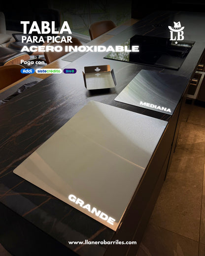 Tabla de Acero Inoxidable Premium!
