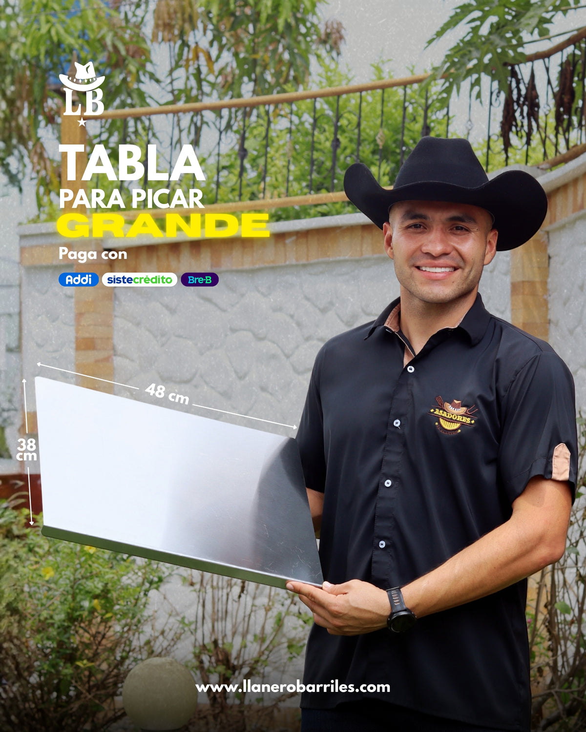 Tabla de Acero Inoxidable Premium!