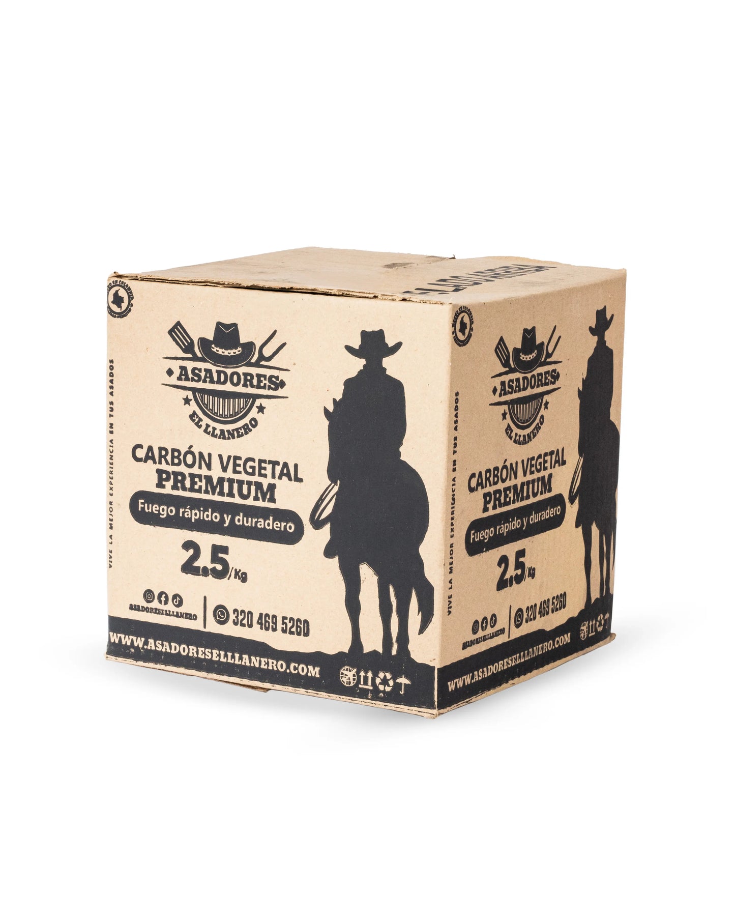 Carbón vegetal premium