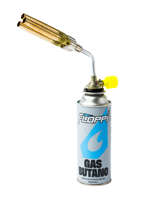 Soplete industrial de tres salidas